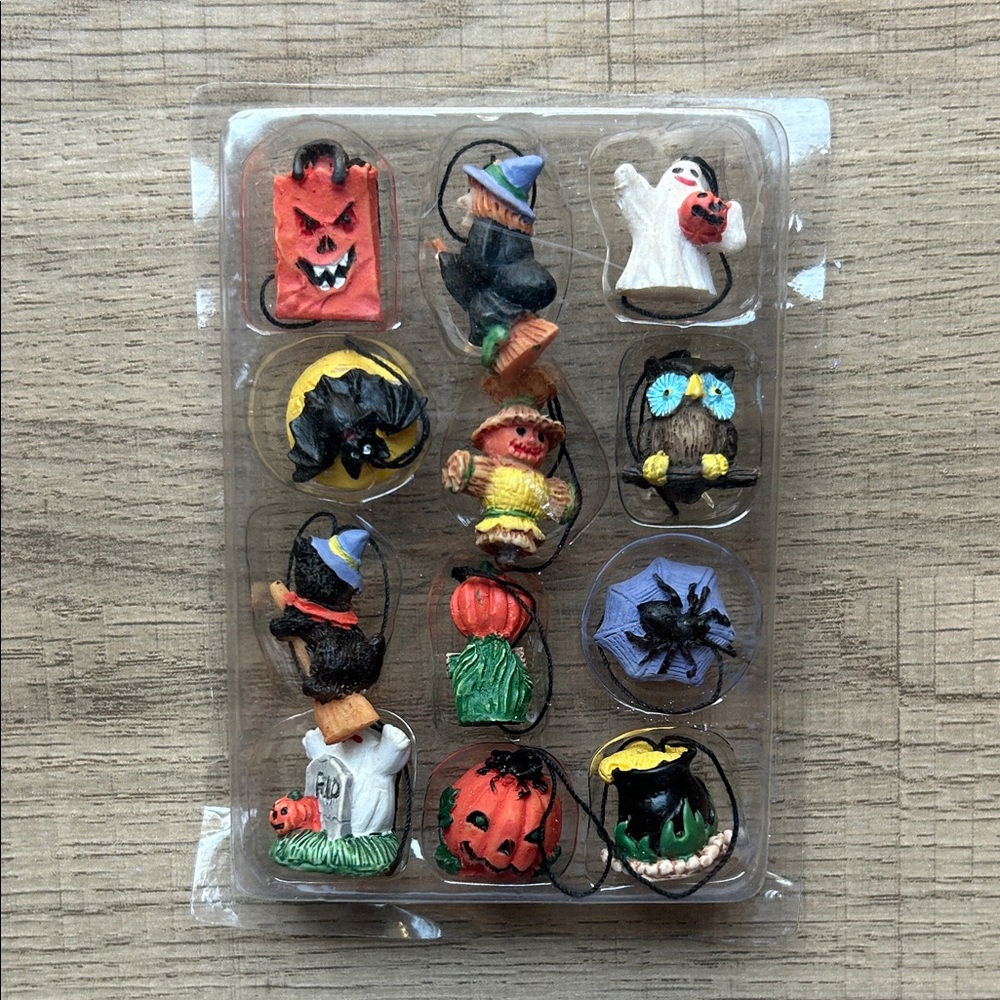 Vintage MINI halloween ornaments